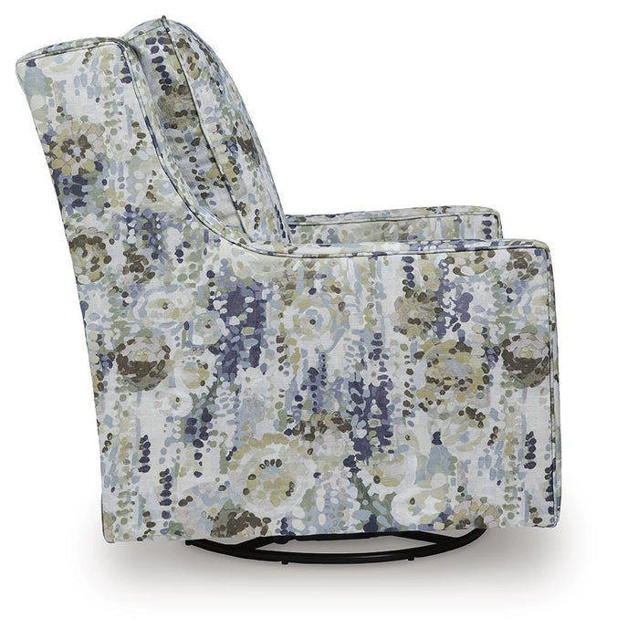 Dustinford Swivel Glider Accent Chair