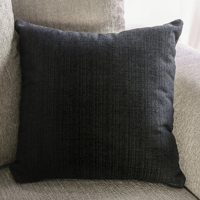 BELSIZE Loveseat Grey, Beige, & Choclate