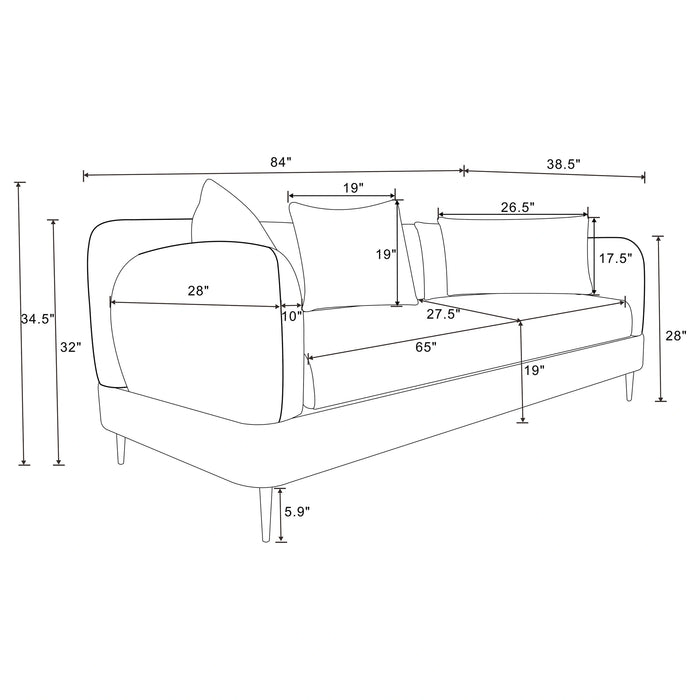 Jade Sofa Set