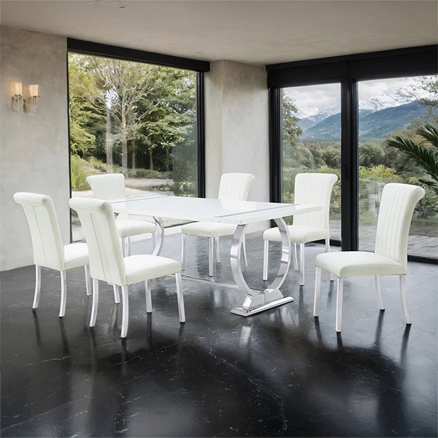 Holbaek 7 Pc 80" Dining Table Set