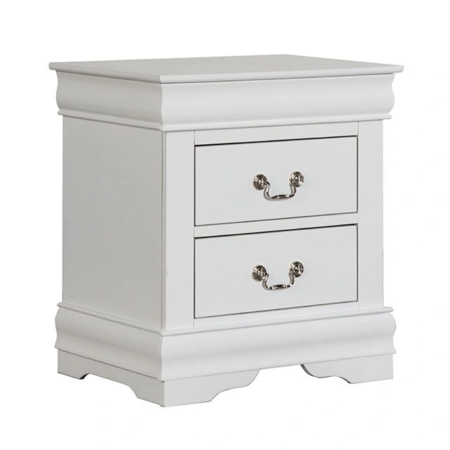 Louis Philippe Full, Twin, Full, & King Bed Black, Grey, Brown & White