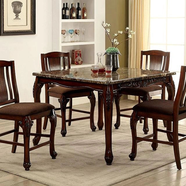JOHANNESBURG Brown Cherry Counter Ht. Table