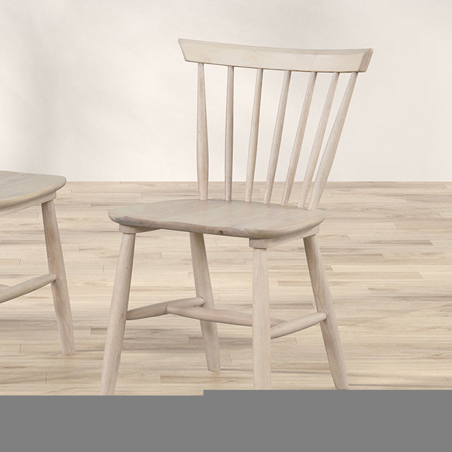 Beale Dining Chair (2/CTN) Natural, Brown, & Beige