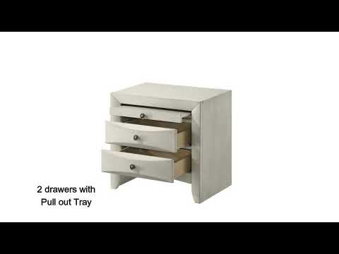 EK Bed w/Storage & LED
