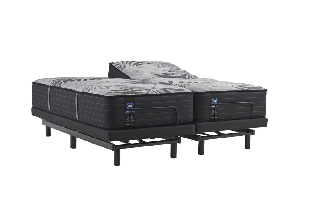 SEALY POSTUREPEDIC PLUS SPLIT CAL KING MATTRESS SET MM