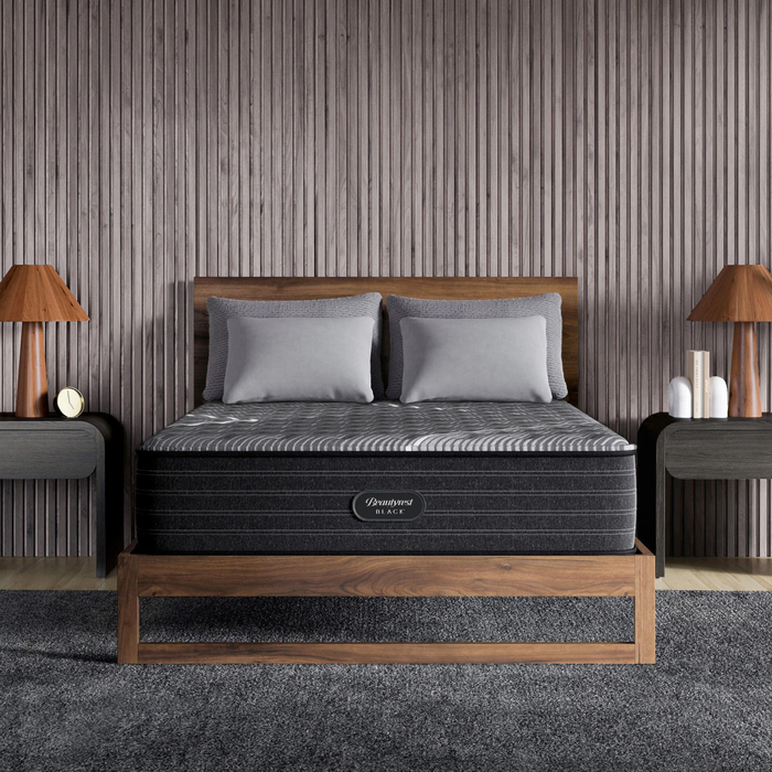 BEAUTYREST BLACK B-CLASS MEDIUM SPLIT CAL KING MATTRESS
