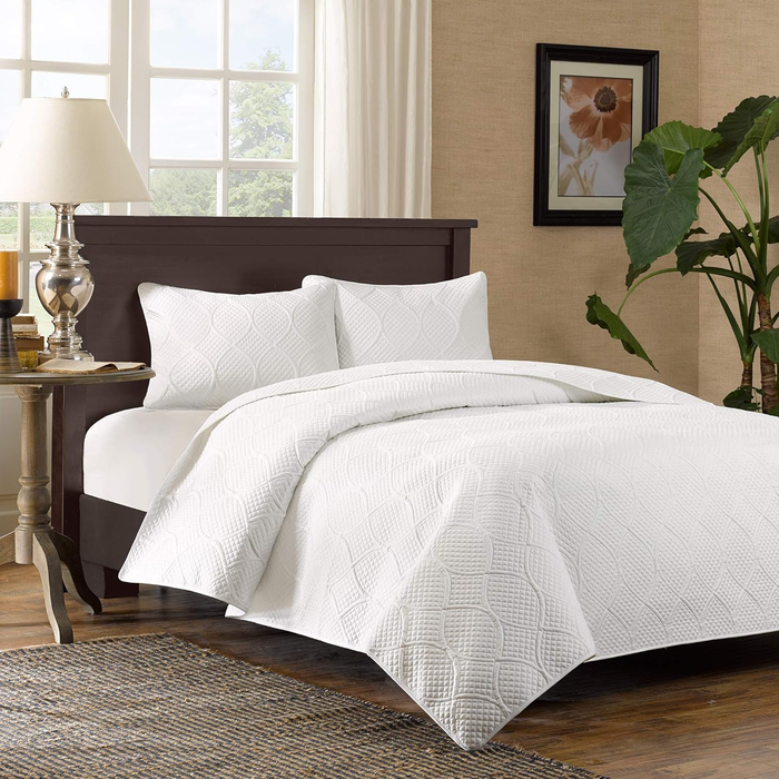 CORRINE MADISON PARK COVERLET SET KING/CAL KING