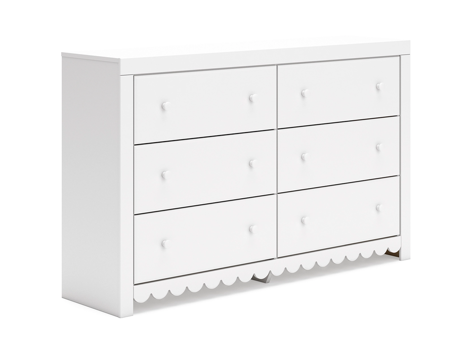 Mollviney 6 Drawer Dresser
