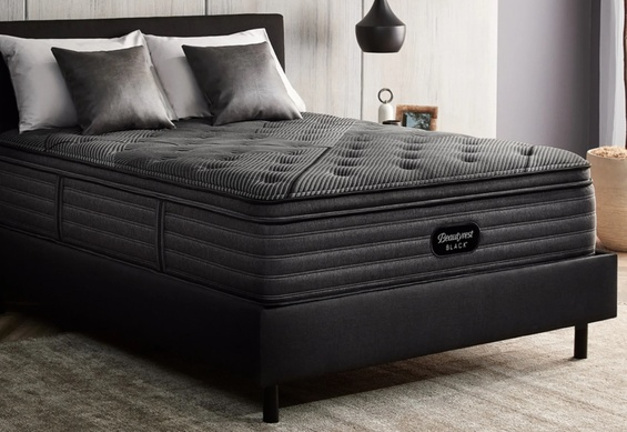 BEAUTYREST BLACK PLUSH PILLOW TOP SPLIT CAL KING MATTRESS