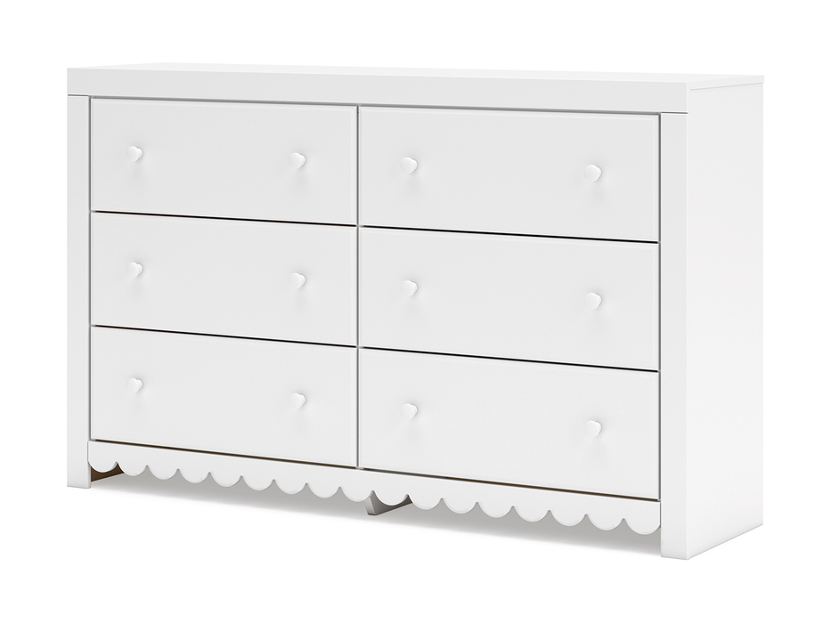 Mollviney 6 Drawer Dresser