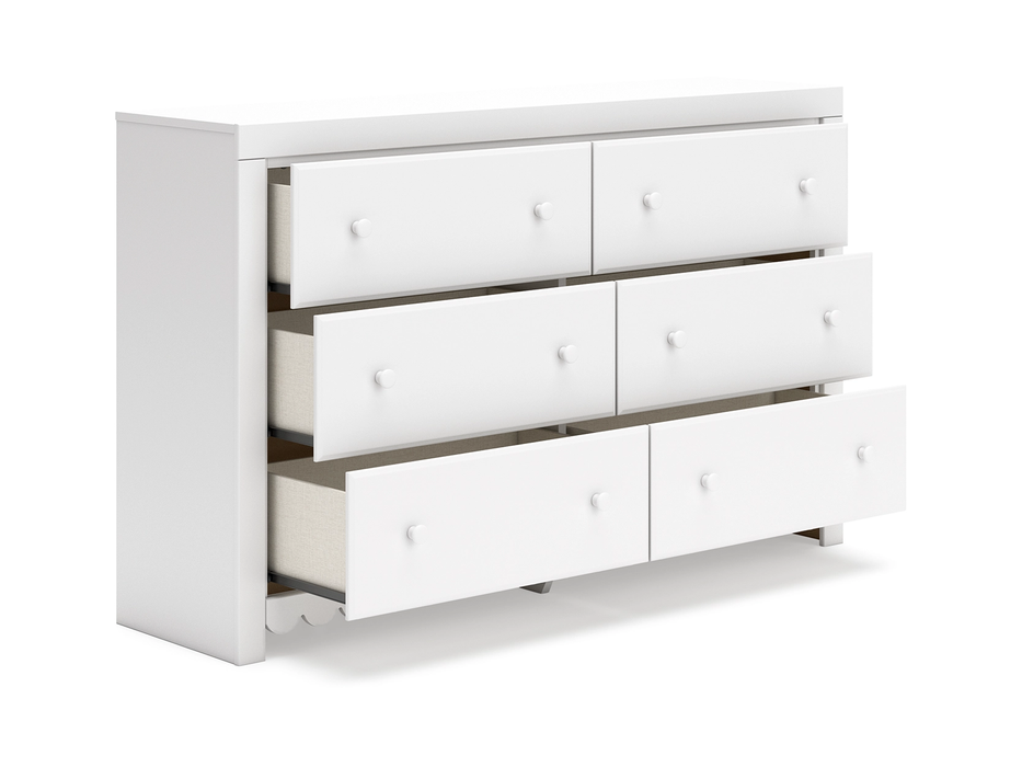 Mollviney 6 Drawer Dresser