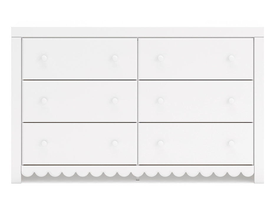 Mollviney 6 Drawer Dresser