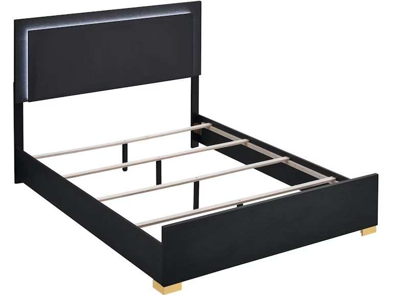 Coaster Bedroom Marceline Queen Bed Black