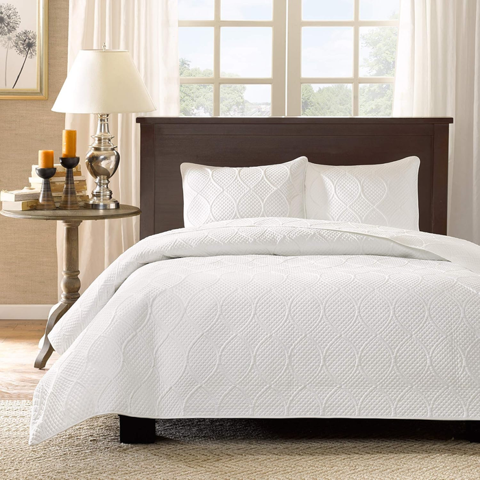 CORRINE MADISON PARK COVERLET SET KING/CAL KING