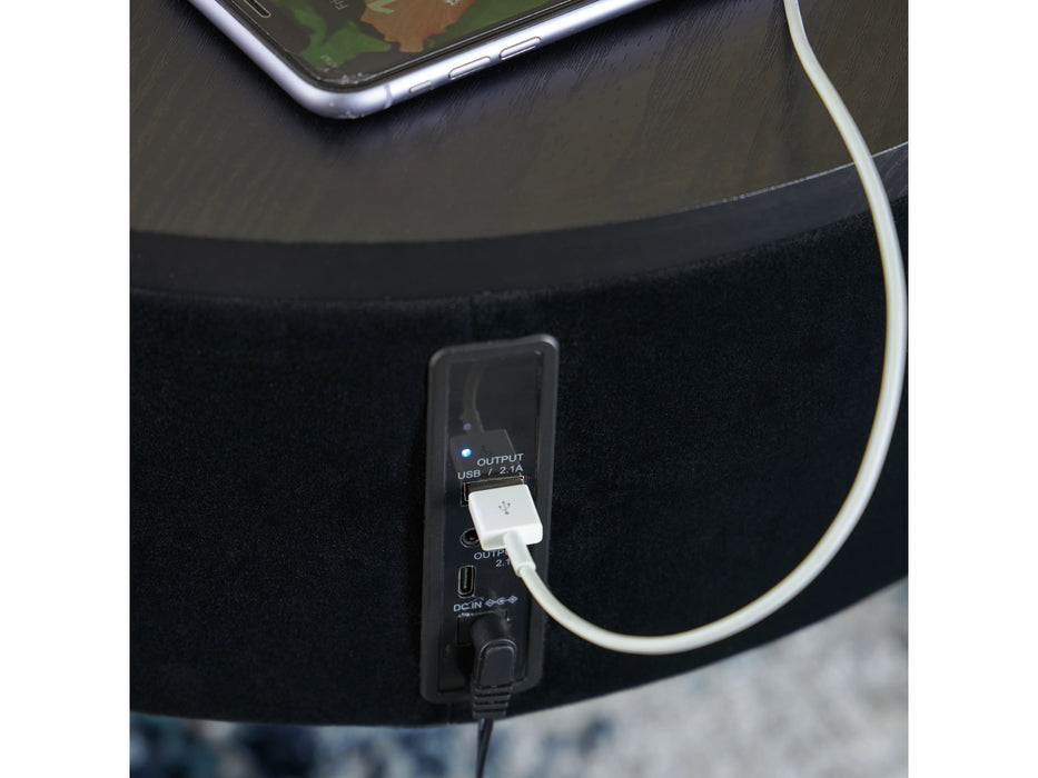 Nedman Accent Table with Built-In Speaker