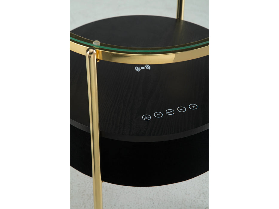 Nedman Accent Table with Built-In Speaker